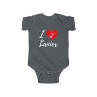 Adorable I Love Lake Lanier Baby Onsie | Cute Lake Lanier Infant Bodysuit Shirt
