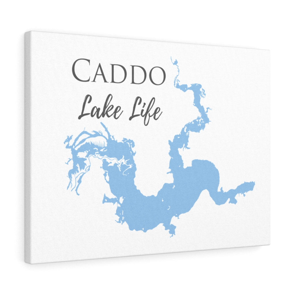 Caddo Lake Life  - Canvas Gallery Wrap - Canvas Print - Texas Lake