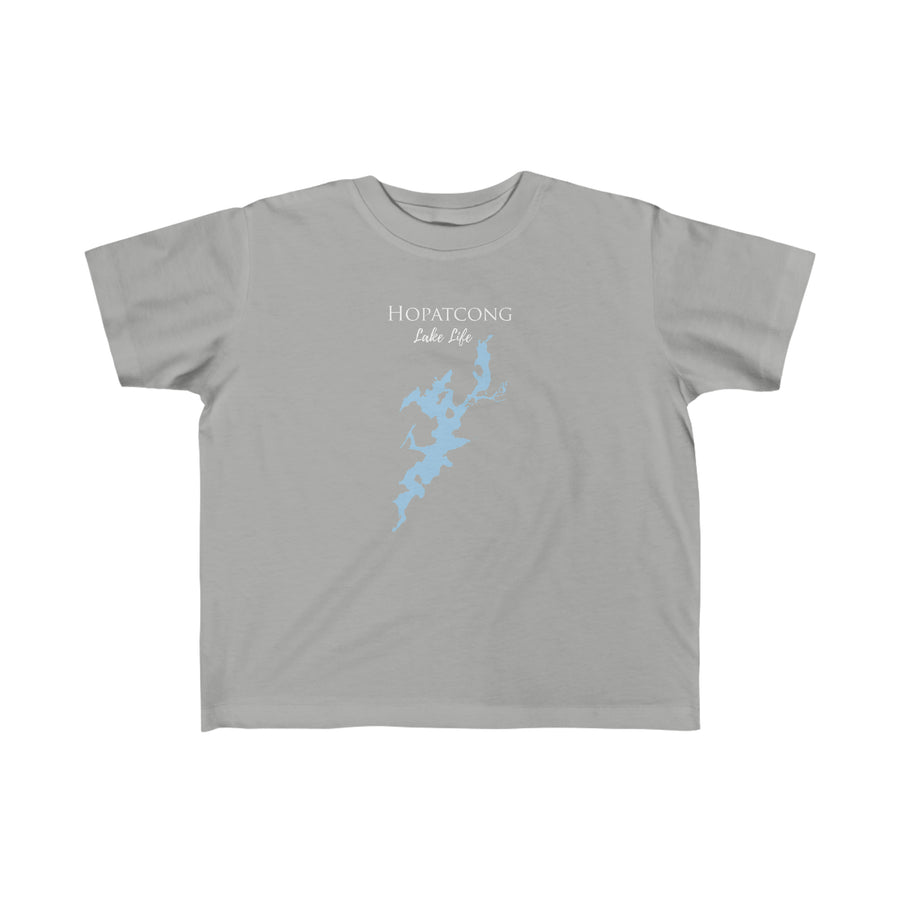 Hopatcong Lake Life Kid's Toddler Fine Jersey Tee - &news jersey Lake