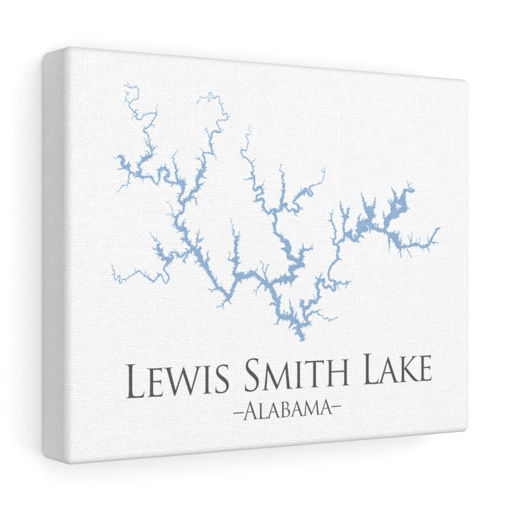 Lewis Smith Lake Alabama - Canvas Gallery Wrap - Canvas Print - Alabama Lake