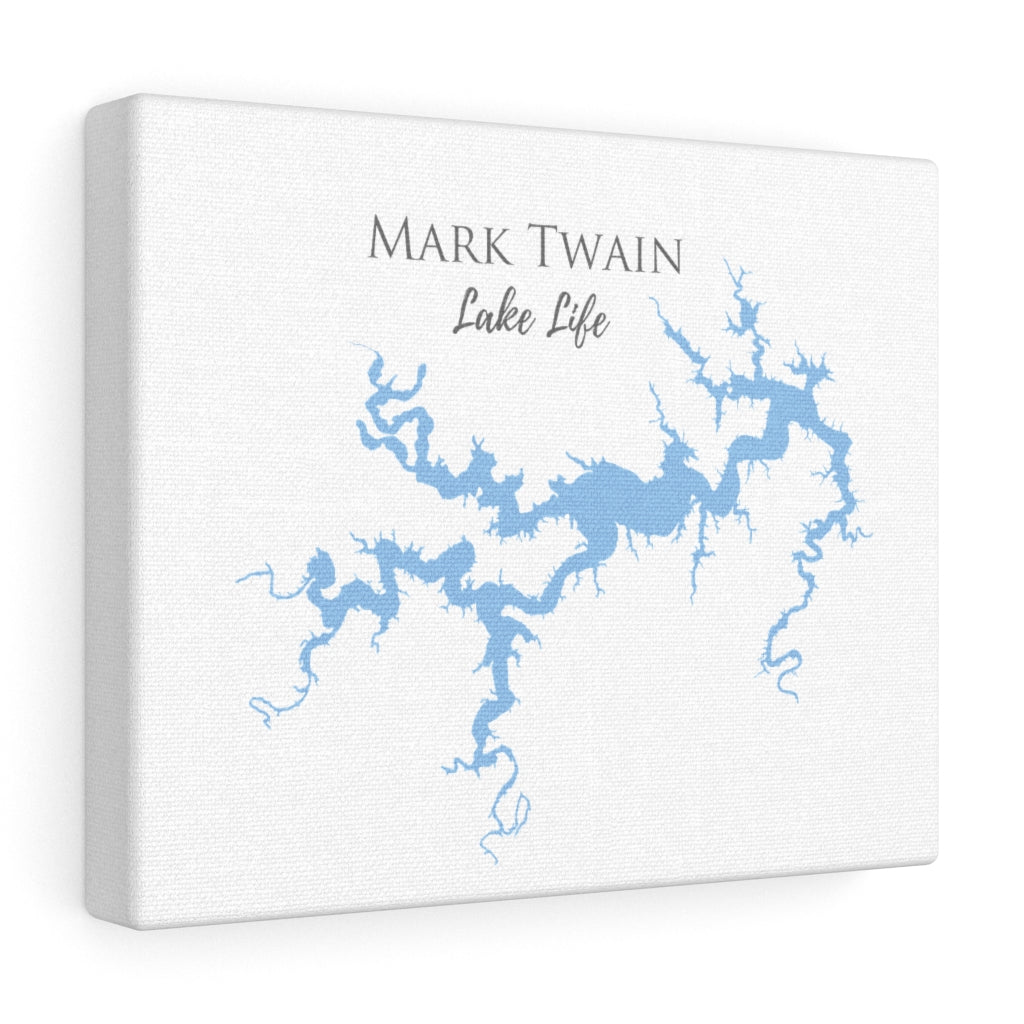 Mark Twain Lake Life  - Canvas Gallery Wrap - Canvas Print - Missouri Lake