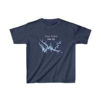 Tims Ford Lake Life - Kids Heavy Cotton Tee - Tennessee Lake