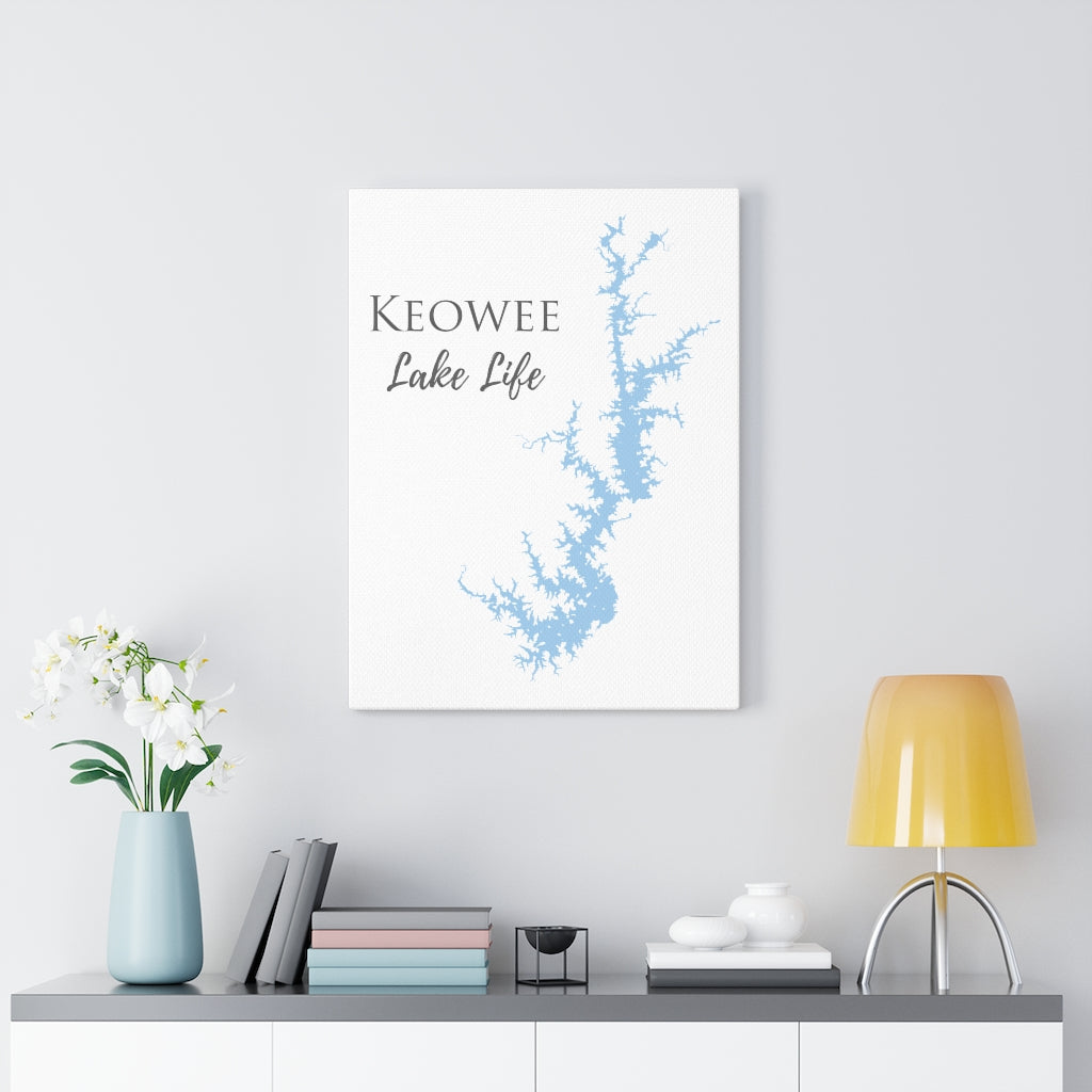 Keowee Lake Life  - Canvas Gallery Wrap - Canvas Print - South Carolina Lake