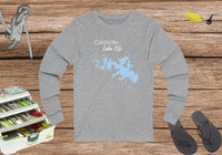 Canyon Lake Life -  Lake Life Unisex Cotton Jersey Long Sleeve Tee - Texas Lake