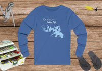 Canyon Lake Life -  Lake Life Unisex Cotton Jersey Long Sleeve Tee - Texas Lake