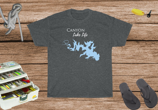 Canyon Lake Life Heavy Cotton Tee - Texas Lake