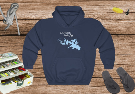 Canyon Lake Life Hoodie Sweatshirt - Texas Lake
