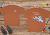 Canyon Lake Life - Cotton Short Sleeved - FRONT & BACK PRINTED - Short Sleeved Cotton Tee - Texas Lake