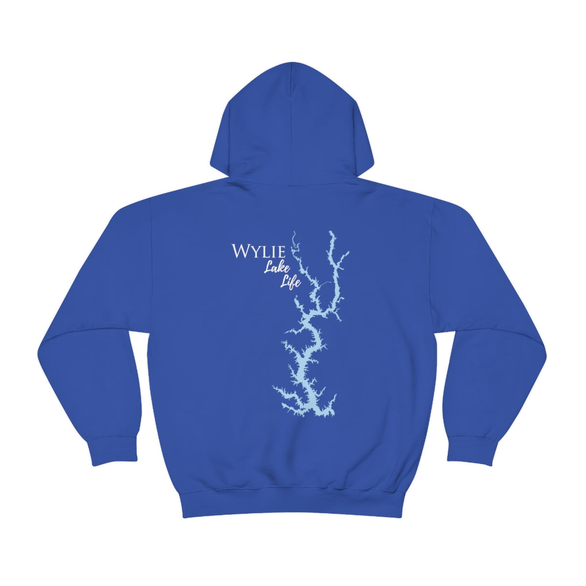 Wylie Lake Life Hoodie - BACK PRINTED - Sweatshirt - nc and sc - North Carolina Lake