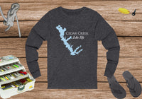 Cedar Creek Lake Life Unisex Cotton Jersey Long Sleeve Tee - Texas Lake