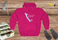 Cedar Creek Lake Hoodie Sweatshirt - Texas Lake