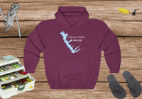 Cedar Creek Lake Hoodie Sweatshirt - Texas Lake