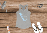 Cedar Creek Lake Life Women's Ideal Racerback Tank - Texas Lake