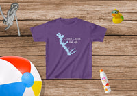 Cedar Creek Lake Life - Kids Heavy Cotton Tee - Texas Lake
