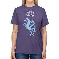 Lake Tapps Lake Life - Soft Polyester/Cotton Tee Blend - Washington Lake