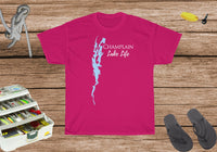 Champlain Lake Life Heavy Cotton Tee - New York Lake