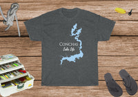 Conchas Lake Life Heavy Cotton Tee - New Mexico Lake