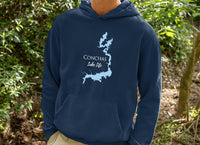 Conchas Lake - Hoodie Sweatshirt - New Mexico Lake