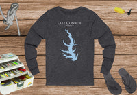 Lake Conroe Life Unisex Cotton Jersey Long Sleeve Tee - Texas Lake