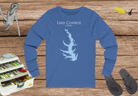 Lake Conroe Life Unisex Cotton Jersey Long Sleeve Tee - Texas Lake