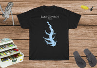 Lake Conroe Life Unisex Heavy Cotton Tee - Texas Lake