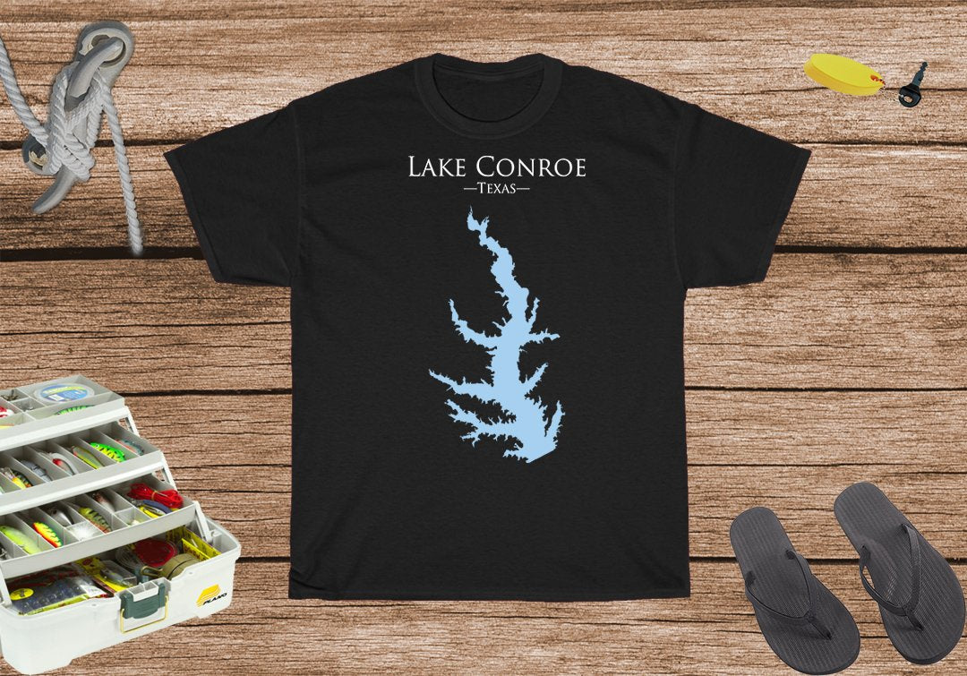 Lake Conroe Life Heavy Cotton Tee - Texas Lake