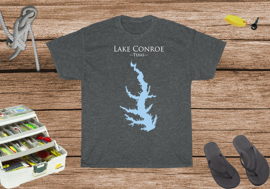 Lake Conroe Life Unisex Heavy Cotton Tee - Texas Lake
