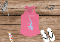 Lake Conroe Life Women's Ideal Racerback Tank - Texas Lake