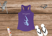 Lake Conroe Life Women's Ideal Racerback Tank - Texas Lake