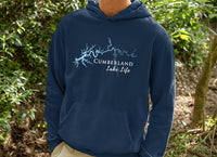 Lake Cumberland Lake Hoodie Sweatshirt - Kentucky Lake