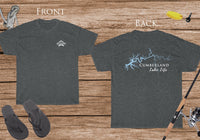 Cumberland Lake Life - Cotton Short Sleeved - FRONT & BACK PRINTED - Short Sleeved Cotton Tee -  Kentucky Lake