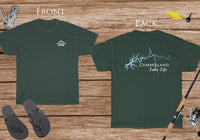 Cumberland Lake Life - Cotton Short Sleeved - FRONT & BACK PRINTED - Short Sleeved Cotton Tee -  Kentucky Lake