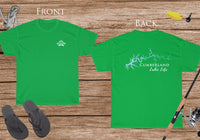 Cumberland Lake Life - Cotton Short Sleeved - FRONT & BACK PRINTED - Short Sleeved Cotton Tee -  Kentucky Lake