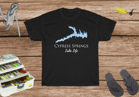 Cypress Lake Life Heavy Cotton Tee - Texas Lake