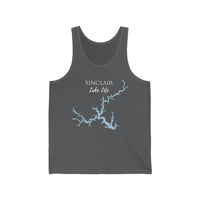 Sinclair Lake Life - Unisex Jersey Tank - Georgia Lake