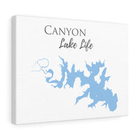 Canyon Lake Life  - Canvas Gallery Wrap - Canvas Print - Texas Lake