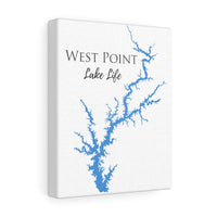 West Point Lake Life  - Canvas Gallery Wrap - Canvas Print - Georgia Lake
