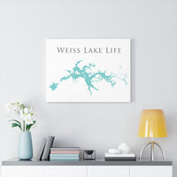 Weiss Lake Life  - Canvas Gallery Wrap - Canvas Print - Georgia Lake