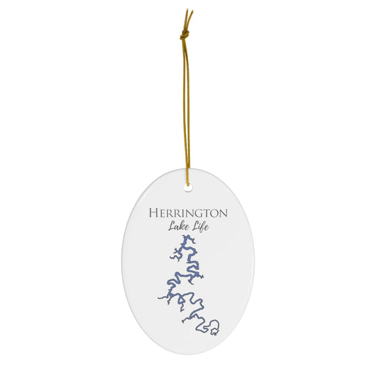 Herrington Lake Life Ceramic Ornament - Classic Christmas Ornaments -  Kentucky Lake