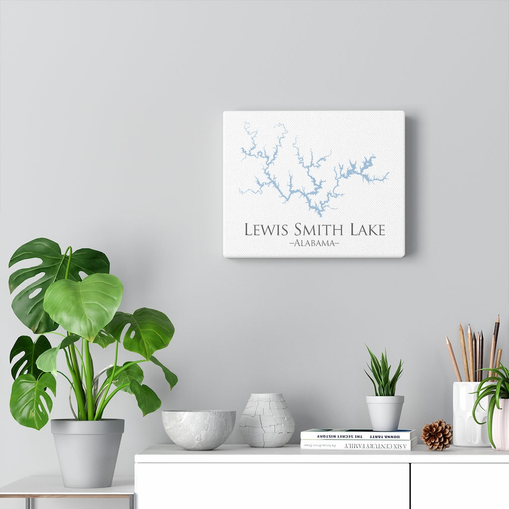 Lewis Smith Lake Alabama - Canvas Gallery Wrap - Canvas Print - Alabama Lake