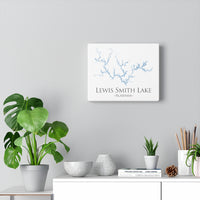Lewis Smith Lake Alabama - Canvas Gallery Wrap - Canvas Print - Alabama Lake