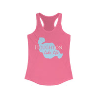 Houghton Lake Life Women's Ideal Racerback Tank - Michigan Lake