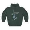 Norfork Lake Life Hoodie - BACK PRINTED - Sweatshirt - Arkansas & Missouri Lake
