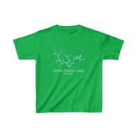 Lewis Smith Lake Alabama - Front Printed - Kids Heavy Cotton Tee - Alabama Lake
