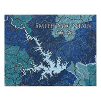 Smith Mountain lake Life 252, 500 & 1000 Piece Puzzle - Virginia Lake