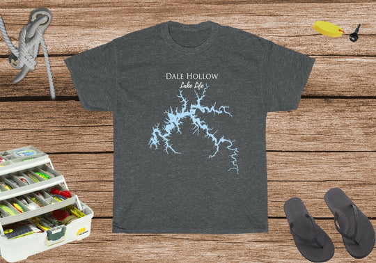Dale Hollow Heavy Cotton Tee - Tennessee Lake