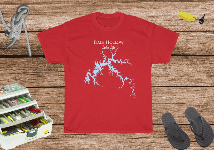 Dale Hollow Heavy Cotton Tee - Tennessee Lake