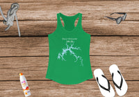 Dale Hollow Women's Ideal Racerback Tank - Tennessee Lake