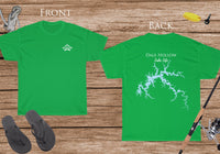 Dale Hollow Lake Life - Cotton Short Sleeved - FRONT & BACK PRINTED - Short Sleeved Cotton Tee - Tennessee Lake