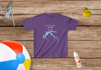 Dale Hollow Lake Life - Kids Heavy Cotton Tee - Tennessee Lake